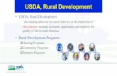USDA, Rural Development - Sustainable Northwest€¦ · USDA, Rural Development • USDA, Rural Development – “the leading advocate for rural America at the federal level.”