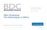 SBIC Workshop The Advantages of SBICs · SBIC Workshop The Advantages of SBICs ©2008 Sutherland Overview ©2009 Sutherland 3 Overview • A Small Business Investment Company (“SBIC”)