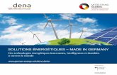 SOLUTIONS ÉNERGÉTIQUES – MADE IN GERMANY...Type d’éolienne : HEOS V15 Onduleur (éolien) : Smart!Wind SW-10 Capacité éolienne installée : 15 kW Capacité PV : 6,44 kWc Type