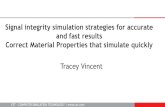 Signal integrity simulation strategies for accurate and ... · 2/20/2017  · Ez2 Hy1 Ez1 Zt = Ez2/Hy1 Surface Impedance Materials . CST – COMPUTER SIMULATION TECHNOLOGY | Surface
