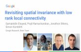 Google Research, Brain Team Revisiting spatial invariance ...no... · Gamaleldin Elsayed, Prajit Ramachandran, Jonathon Shlens, Simon Kornblith Google Research, Brain Team. Is spatial