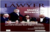 Leadership Council on Legal Diversity | LCLD · 9/20/2016  · COVER STORY 26 The West Virginia Lawyer LeadershiÁ Council Oh Legal Diversity President Robert Gre , Marilyn McÇlure-Demer$,