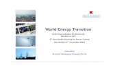 World Energy Transition - GCCIA 1 - 2. Jomar... · 2015. 12. 28. · Jomar Eldoy M-co (the Marketplace Company) PteLtd Reforming Subsidies for Electricity Markets in GCC. 2 Global