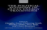 The Political Economy of Clean Energy Transitions...Benjamin K. Sovacool II. CLIMATE POLICY 3. Carbon Pricing under Political Constraints: Insights for Accelerating Clean Energy Transitions