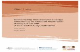 Enhancing household energy - APO · 2020. 2. 18. · Cooperative Research Centre for Remote Economic Participation Working Paper CR001 . ISBN: 978-1-74158-232-1 . Citation . Havas