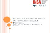 SECURITY & PRIVACY IN 3G/4G/ 5G NETWORKS: THE AKA …confiance-numerique.clermont-universite.fr/Slides/C-Onete.pdf · Distance-Bounding Protocols " Security framework [DFKO11, FO12,