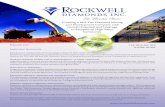 RDI 4pager Sep2010to Rockwell’s Holpan, Klipdam, Wouterspan and Saxendrift operations. Diamondiferous gravels are present in all of these project-areas, with mineral resources and
