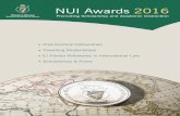 NUI Awards 2016 - University College Cork · GRADUATE FUNDING AWARDS 2016 NUI graduates who wish to apply for an NUI award listed in this section will be required to make an application
