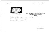 Scientific and Technical Intelligence Report · Intelligence Report Soviet Space Events in 1972 Seer·et - FMSAC-STIR/73-8 May 1973 . Scientific and Technical Intelligence Report
