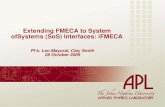 Extending FMECA to System ofSystems (SoS) Interfaces: iFMECA€¦ · This iFMECA methodology extends the current FMEA techniques to provide SoS engineers with a risk based prioritization