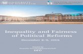 Inequality and Fairness of Political Reforms...“Inequality in an OLG Economy with Heterogeneous Cohorts and Pension Systems” Joanna Tyrowicz (University of Warsaw) Marcin Bielecki
