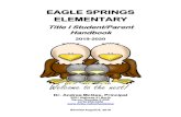 EAGLE SPRINGS ELEMENTARYimages.pcmac.org/SiSFiles/Schools/GA/HoustonCounty...Eagle Springs Elementary 3591 Hwy 41 N. Byron, Georgia 31008 (478)953-0450 Andrea McGee, Principal Gina