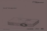 DLP Projector - Optoma · 2018. 3. 26. · This projector will detect the life of the lamp itself. Please be sure to change the lamp when it shows warning messages. Reset the "Lamp