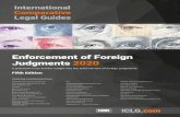 Enforcement of Foreign Judgments 2020...Enforcement of Foreign Judgments 2020 Chapter 19 113 Hong Kong Gall Ashima Sood Nick Gall Hong Kong Kritika Sethia 2 General Regime 2.1 Absent