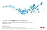 Asset-Liability Study Results - PSERS...Aon Hewitt Retirement and Investment Investment advice and consulting services provided by Aon Hewitt Investment Consulting, Inc., an Aon Company.