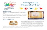 Chrysalis Newsletter - Montessori Nurseriesmontessorinurseries.com/wp-content/uploads/2017/08/Chrysalis Aut… · Butterfly and Frog Life Cycles We watched as our real-life caterpillars