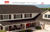 Oakridge Artisan Colors · Oakridge Shingles with Artisan Colors Brochure Keywords: professional roofing, roofing system, oc roofing, owens corning roofing, new roof, roofing system,