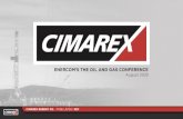 ENERCOM’S THE OIL AND GAS CONFERENCE...Actual results may differ materially from company projections and other forward-looking statements and can be affected by a variety of factors