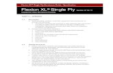 Flexion XL Single Ply Membrane Guide - Specification ... · Flexion XL® Single Ply Membrane Guide - Specification PART 1 – GENERAL 1.1 Description A. Work included: all labor,