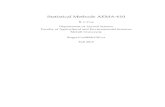 Statistical Methods AEMA-610 - Quantitative Geneticsanimsci.agrenv.mcgill.ca/StatisticalMethodsII/stats2e.pdf · Statistical Methods AEMA-610 R. I. Cue Department of Animal Science