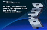Risk, resilience, and rebalancing in global value chains/media/McKinsey/Business... · goods producing value chains have become less trade-intensive, even as cross-border services