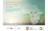 Energy Access, Household Energy and Development Presentations/Kammen... · 16.09.2011  · Rapid scale-up of access to clean, reliable and affordablelighting & basic energy services
