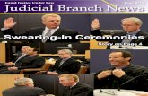 Equal Justice Under Law June 2014 Judicial Branch News · the appointments of Commissioners Richard Hinz, Michael Mandell and David Seyer to the Superior Court Bench. Associate Presiding