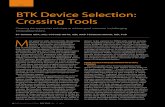 CL BTK Device Selection: Crossing ToolsCase 2: CTO in the Dorsalis Pedis Artery The initial angiogram showed mod-erate stenosis at the anterior tibial artery (ATA) and subtotal lesions