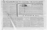 Audubon County journal. (Exira, Iowa), 1897-11-18, [p ]. · Audubon County All Home Print l Electric Power. New Swift Cylinder. 5 Gordon Presses. Tons of New Type, i TWELVE YEARS