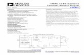 1 MSPS, 12-Bit Impedance Converter, Network Analyzer Data ...Feb 23, 2017  · Data Sheet AD5933 Rev. E Document Feedback Information furnished by Analog Devices is believed to be