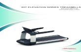 95T ELEVATION SERIES TREADMILLS - GYMPART.COM...This service manual provides safe and efficient test and service procedures for the 95T Elevation Series treadmills. The service manual