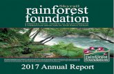 PROTECTING TROPICAL RAINFORESTS THROUGH …...PROTECTING TROPICAL RAINFORESTS THROUGH RESEARCH AND EDUCATION 2017 Annual Report The Skyrail Rainforest Foundation's logo was inspired