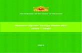 Myanmar Climate Change Master Plan (2018 2030) · 2019. 5. 27. · Myanmar Climate Change Master Plan (2018-2030) Pae 7 Table of contents Acronyms 1 Foreword 5 Table of contents 7