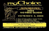 Westchester Coalition for Legal Abortion-PAC€¦ · • coverage by public and private insurance of abortion and contraception. Judicial candidates: To be eligible for endorsement,