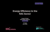 Energy Eﬃciency in the RAC Sector - המשרד להגנת …...Energy Eﬃciency in the RAC Sector Juergen Usinger Heat GmbH, Germany Tel Aviv June 2016 Commissioned by Typical