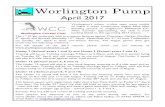 Worlington Pumpworlington.onesuffolk.net/assets/Parish-pump/April-2017.pdf · For full details of the 2017 season, please check out our website at Under 7 (School years 1 and 2) and
