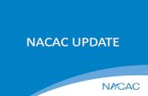 NACAC UPDATE - kyacac.orgkyacac.org/resources/Documents/2018 NACAC Update.pdf · NACAC joined ten organizations to form the Council of National School Counseling and College Access