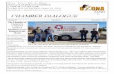 CHAMBER DIALOGUE - Ozona · Plumbing has been in business for 10 years, and I am a licensed plumber, #M-38127,” said owner Mark Stanford. Stanford Plumbing services Ozona, Eldorado,