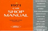 DEMO - 1971 Ford Car Shop Manual (Vol I-V) · 2019. 12. 24. · whatsoever without written permission of Forel Publishing Company, LLC. For information write to Forel Publishing Company,