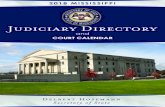Judiciary Directory€¦ · 02/02/2018  · Judicial Route of Appeal Courts of Limited JurisdiCtion Courts 20 Districts, 52 Chancellorsof GeneraL JurisdiCtion intermediate appeLLate