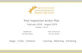 Post Inspection Action Plan - Newport High School · The Post Inspection Action Plan (PIAP) addresses those recommendations. 3 ... AHT (AMC) Mr Andrew Mitchell R3. Improve the co-ordination