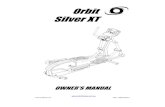 Orbit Silver XT - Orbit Fitness · Fat Burn Workouts 26-28 F1 26 F2, F3, and F4, 27 Fat Burn Course Specifications 28 Heart Rate Workouts 29-31 Interval Workouts I1, I2, and I3 32