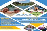 CAMP LONEHOLLOW - University of Houston camp lonehollow for boys and girls (830) 966-6600 cory@lonehollow.com