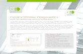 OptiCx Chiller Diagnostics - Optimum Energy · 2019. 3. 11. · Diagnostics zeroes in on the important details and tells you what to focus on. It's an intuitive scorecard in red/yellow/green