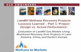 Landfill Methane Recovery Projects Lessons Learned – Part 1: …X(1)S(e3kszel4hal5a0rsjzuwnpfk))/e… · – Other LMOP modeling project work (M2M countries) • Evaluation of 18