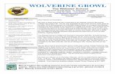 WOLVERINE GROWL - The Webster School€¦ · 2015 from 5:30 – 6:30 at Landrum Middle School. Please contact Gifted Program Specialist Helen DiMare at Helen.Dimare@stjohns.k12.fl.us