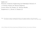 NERS 312 Elements of Nuclear Engineering and Radiological Sciences II Nuclear …ners312/CourseLibrary/Lecture12.pdf · 2019. 2. 24. · NERS 312 Elements of Nuclear Engineering and