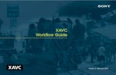 XAVC Workflow Guide - pdf.lingonet.com.twpdf.lingonet.com.tw/ab2016113-157133236.pdf · FDR-AX1 camcorder 17 FDR-AX100 camcorder 18 FDR-AXP33 19 ... forms, from recording on a camcorder,