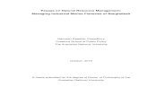 Essays on Natural Resource Management: Managing Industrial ...... · This thesis is a combination of five essays: one introductory essay (Chapter 1), three core essays (Chapter 2,