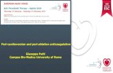 Peri-cardioversion and peri-ablation anticoagulation ... · CV and thromboembolic risk in 357 patients with AF duration